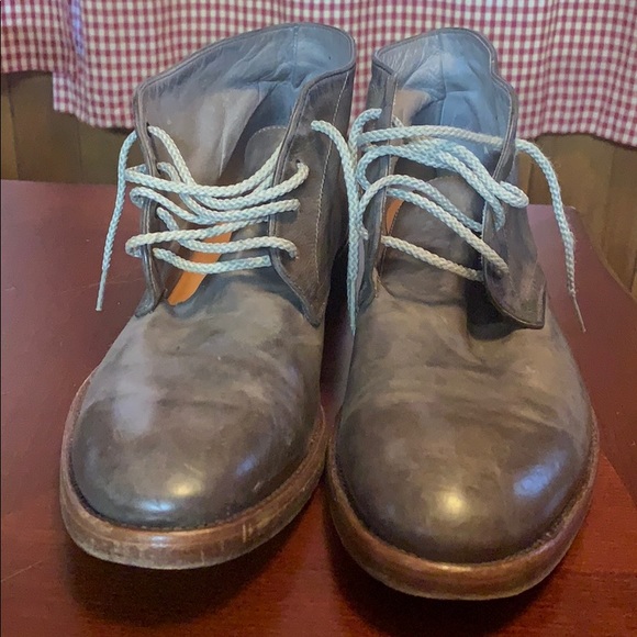 Frye Boots, Gray - Mens’ 11.5 - Picture 3 of 8
